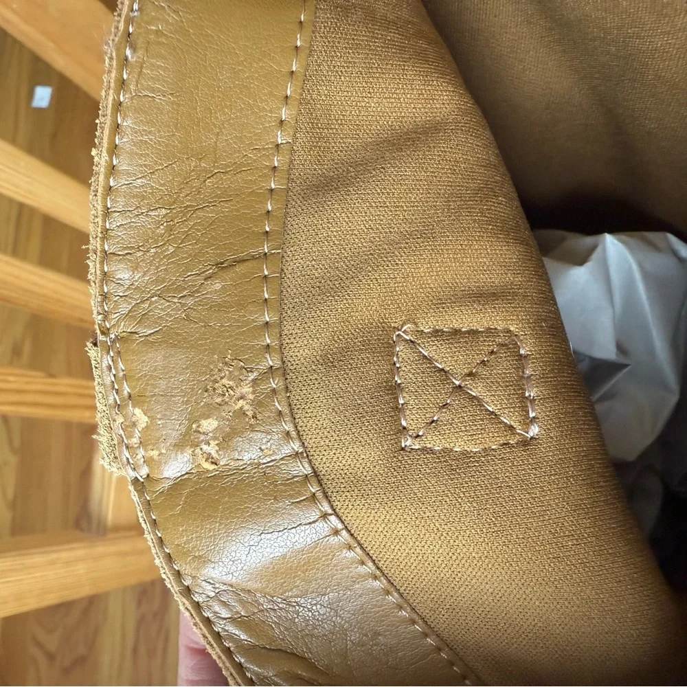 Crown Vintage Tan Suede Heeled Cowgirl Boots - Picture 11 of 16